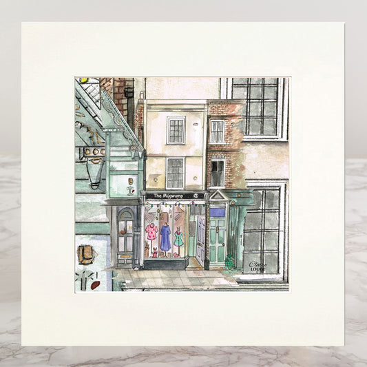 Mugwump Gift Shop Mounted Print