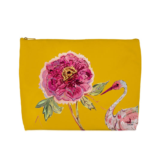 Mustard Serendipity Cosmetic Bag