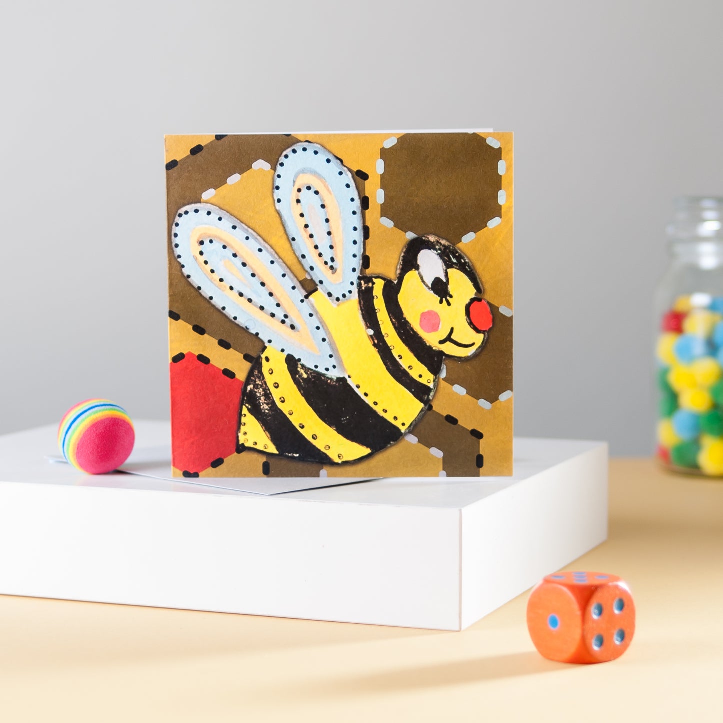Bees Greeting Card - Pack of 6