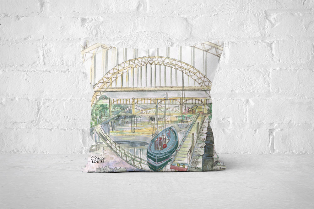 Newcastle Quayside Cushion
