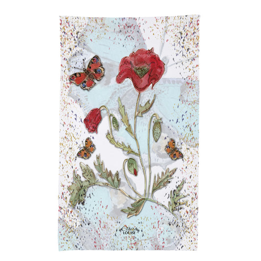 Poppies Tea Towel