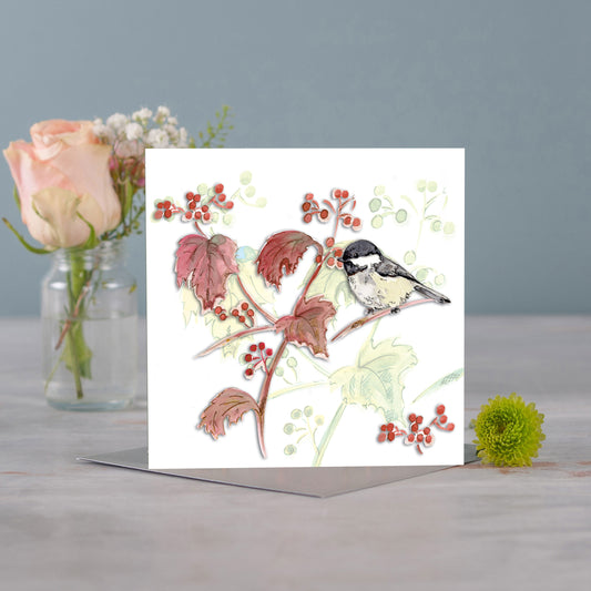 Berries Greeting Card (White) - Pack of 6