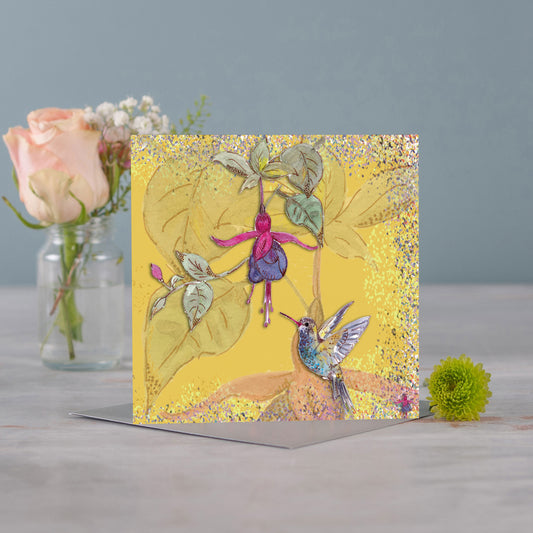 Fuschia Greeting Card - Pack of 6