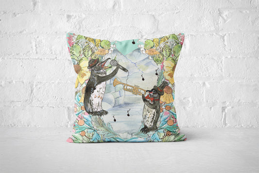 Pete The Penguin Cushion