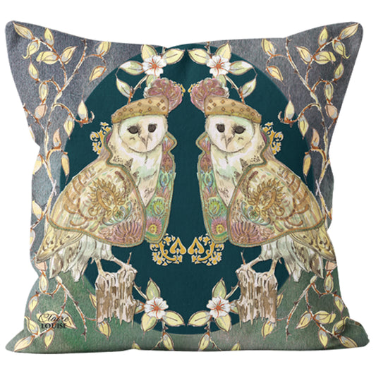 The Gentry Owl Cushion