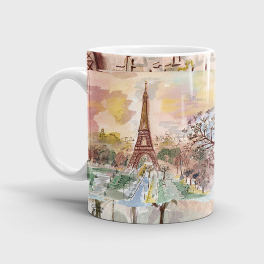Eiffel Tower Ceramic Mug