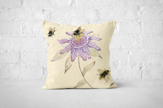 Passion Flower Cushion