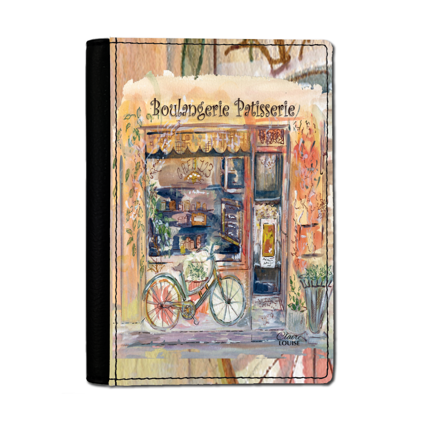 France Boulangerie Passport Holder