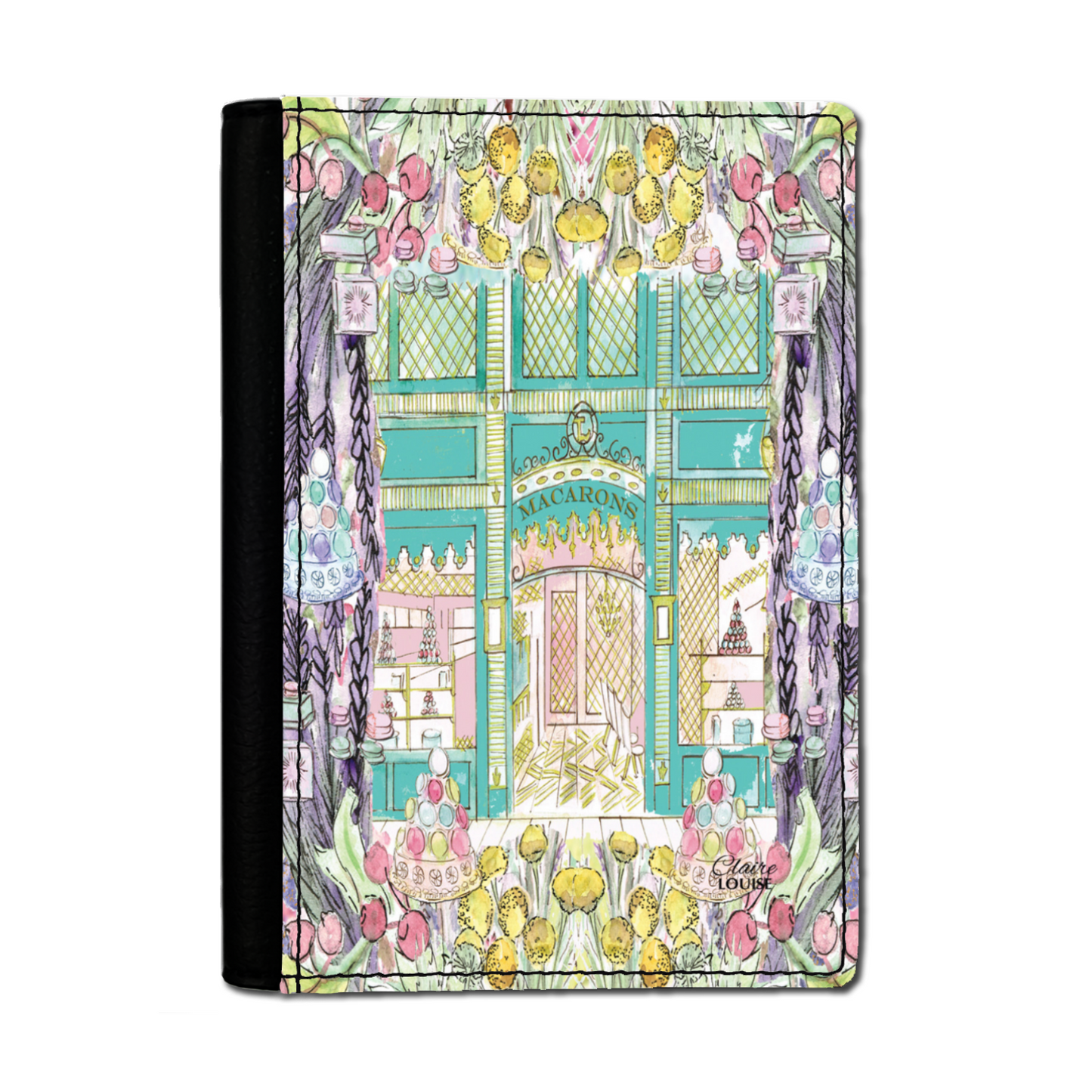 Laduree Floral Passport Holder