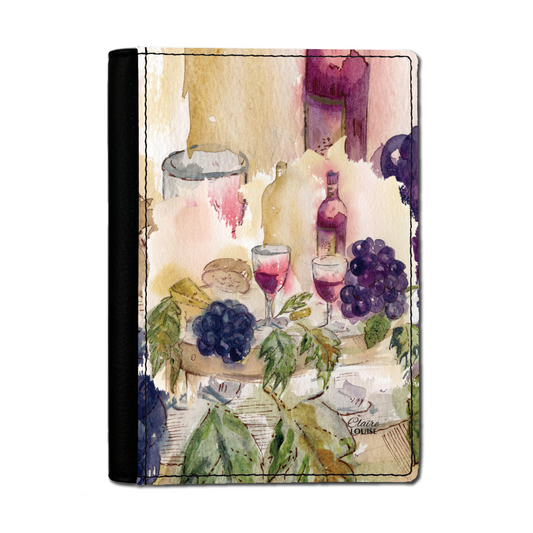 France Vineyard Passport Holder