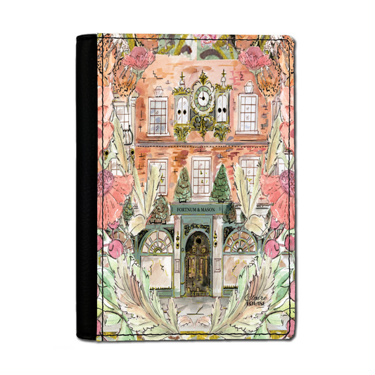 Fortnums Floral Passport Holder