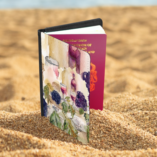 France Vineyard Passport Holder