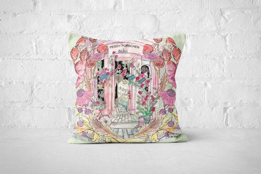 Peggy Porschen In Full Bloom Cushion
