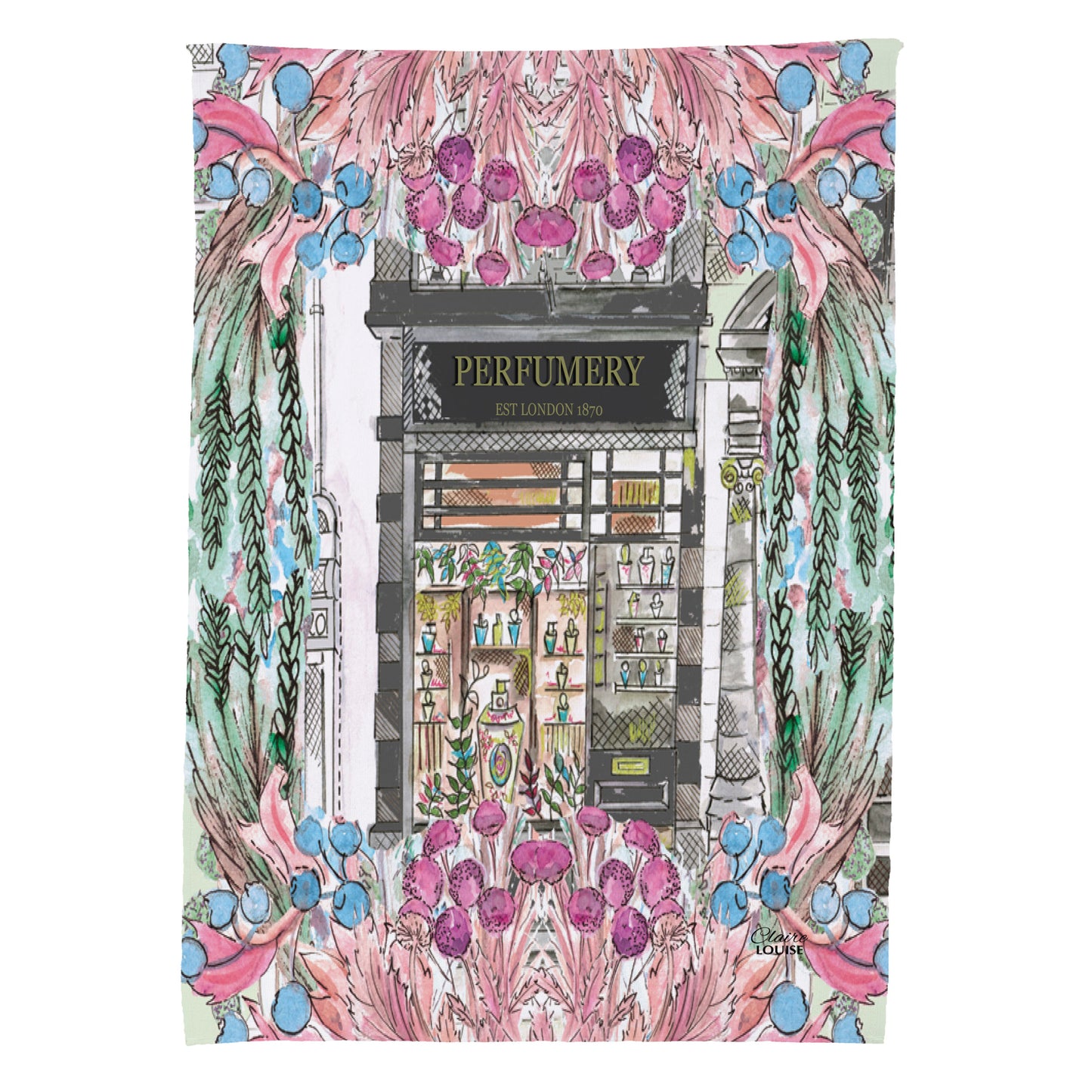 Perfumery In Full Bloom Blanket