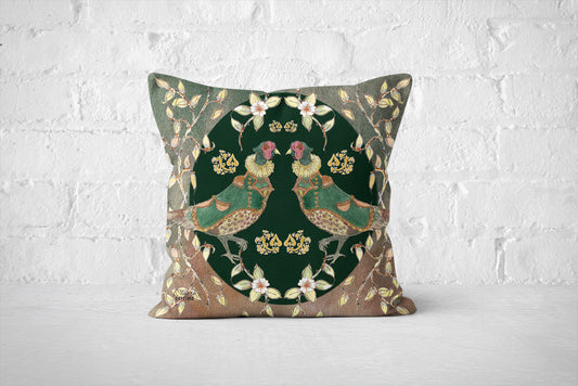 The Gentry Pheasant Cushion