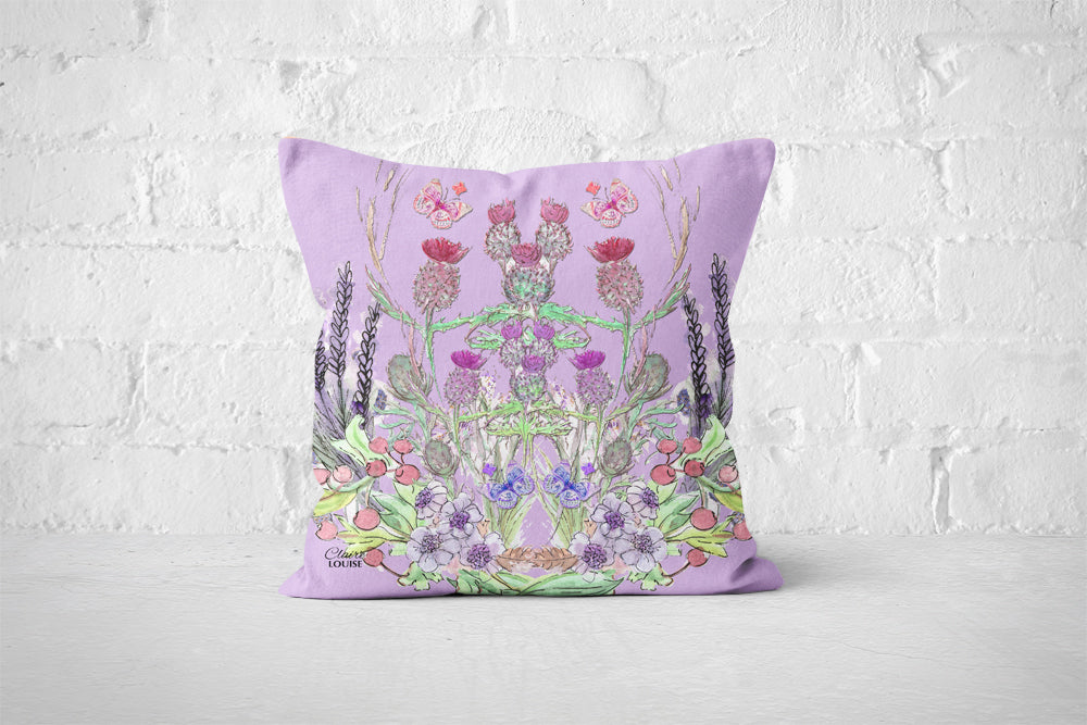 Thistle Bloom Cushion