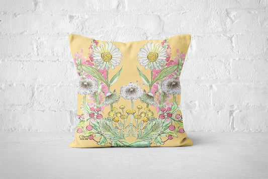 Buttercream Bloom Cushion