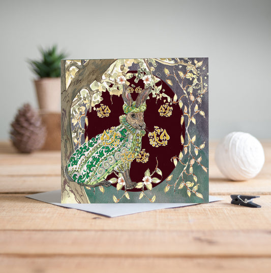 The Enchanting Woodland Hare - Pack of 6