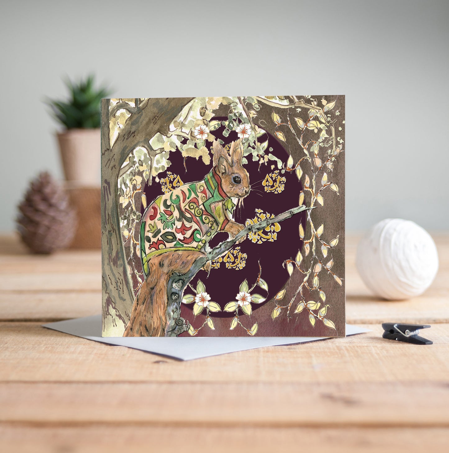 The Enchanting Woodland Squirrel - Pack of 6