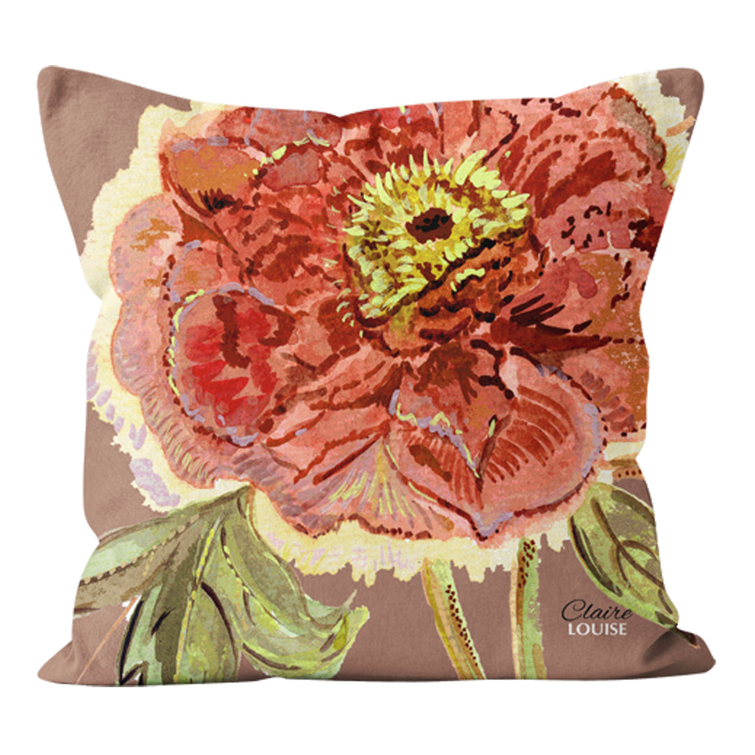 Mocha Mousse Romance Cushion
