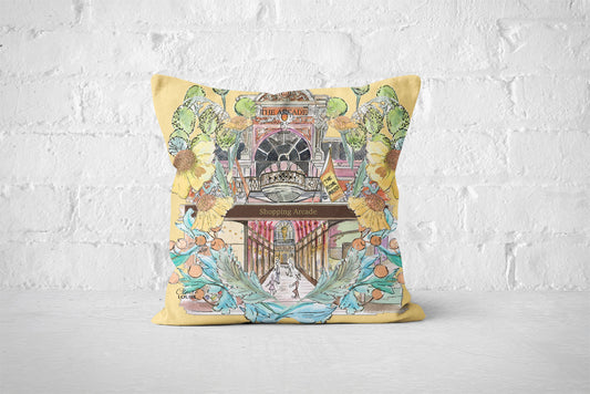 Royal Arcade In Full Bloom Cushion