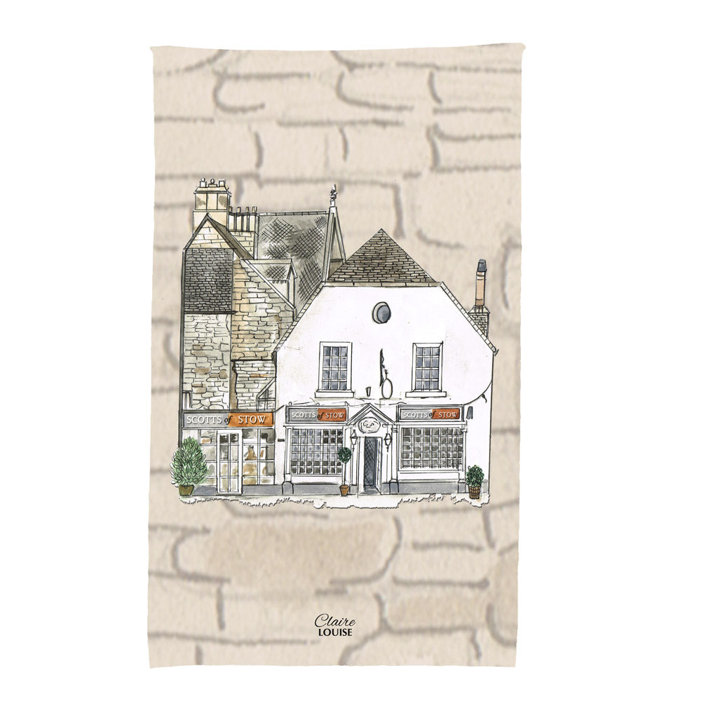 Scotts of Stow Inspired Tea Towel