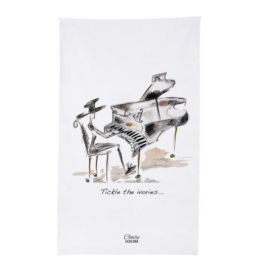 Piano Tea Towel