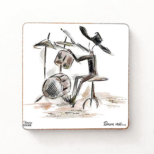 Drums Fridge Magnets