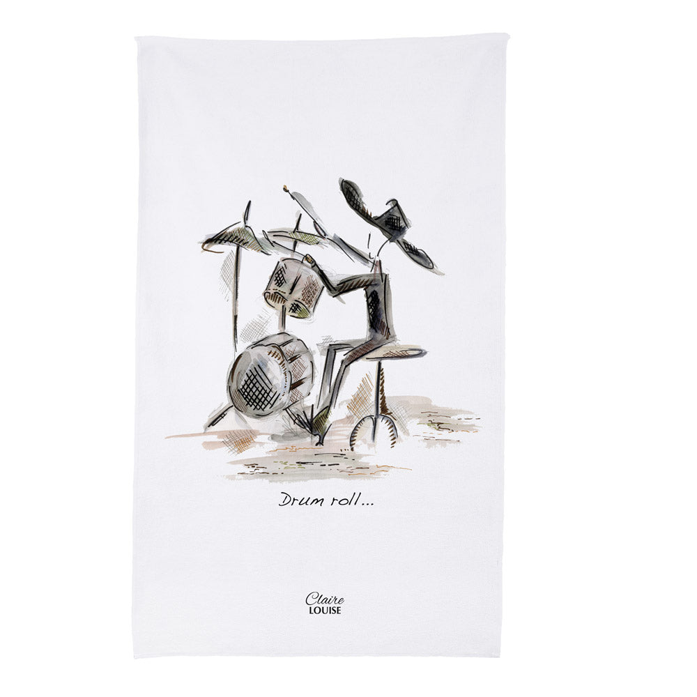 Drums Tea Towel