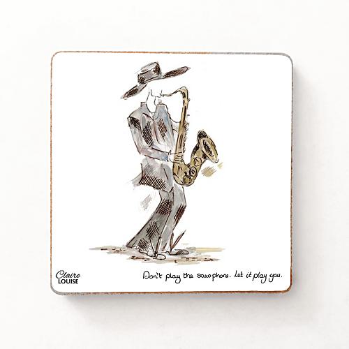 Saxophone Fridge Magnets