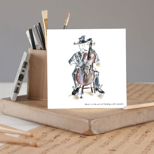 Cello Greetings Card - Pack of 6