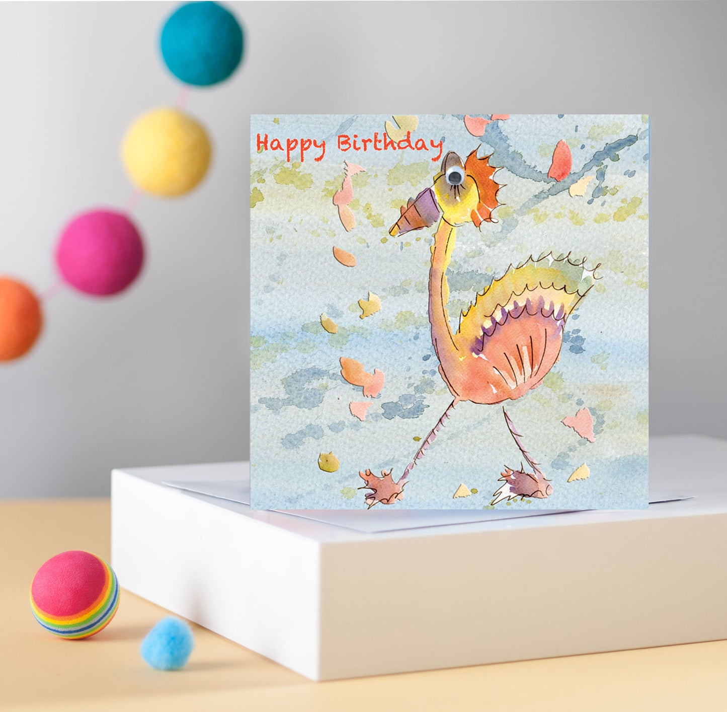 Birdy Greetings Card - Pack of 6