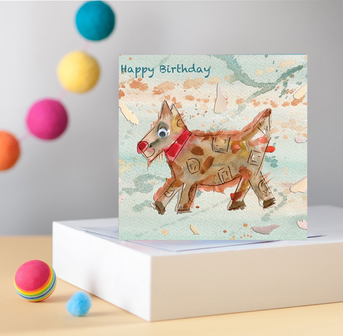Doggy Greetings Card - Pack of 6