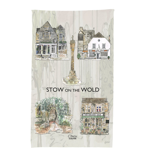 Stow On The Wold Tea Towel