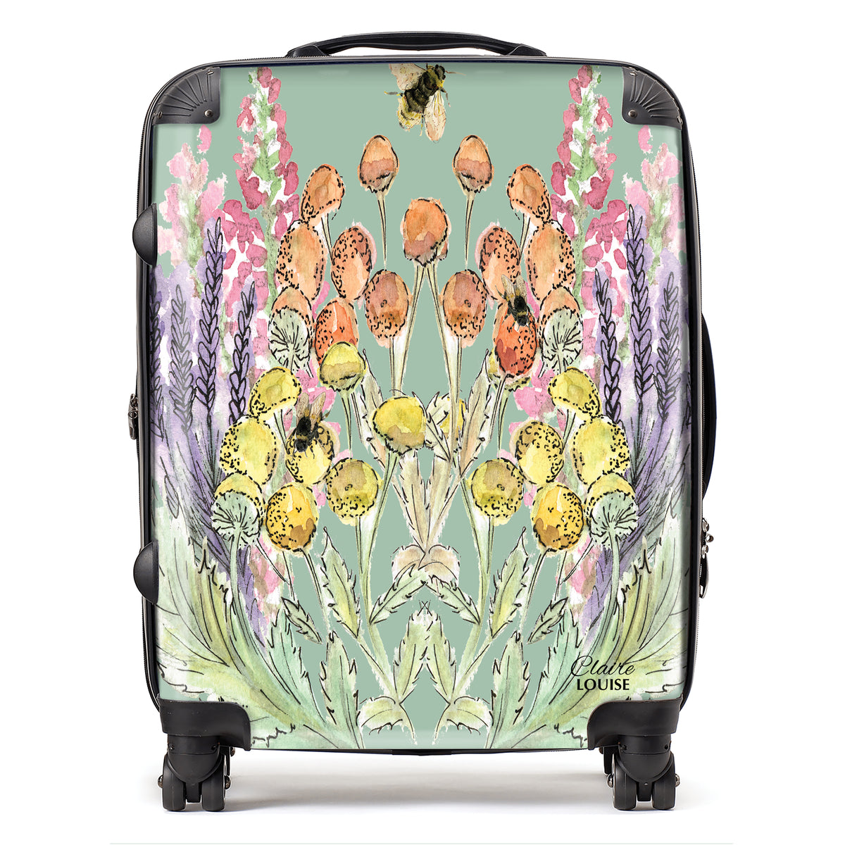 Sage Bloom Suitcase Collection