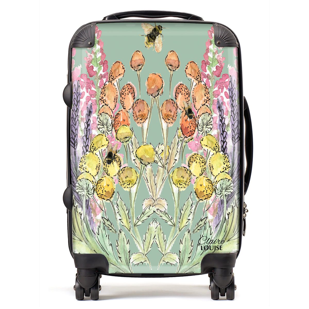 Sage Bloom Suitcase Collection