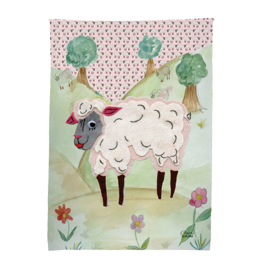 Pink Sheep Blanket