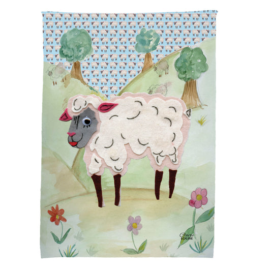 Blue Sheep Blanket