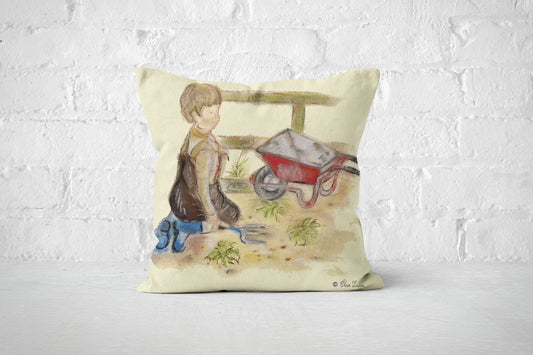 Sowing the Seeds Cushion