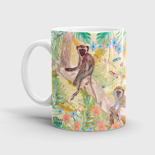 Monkeys Ceramic Mug
