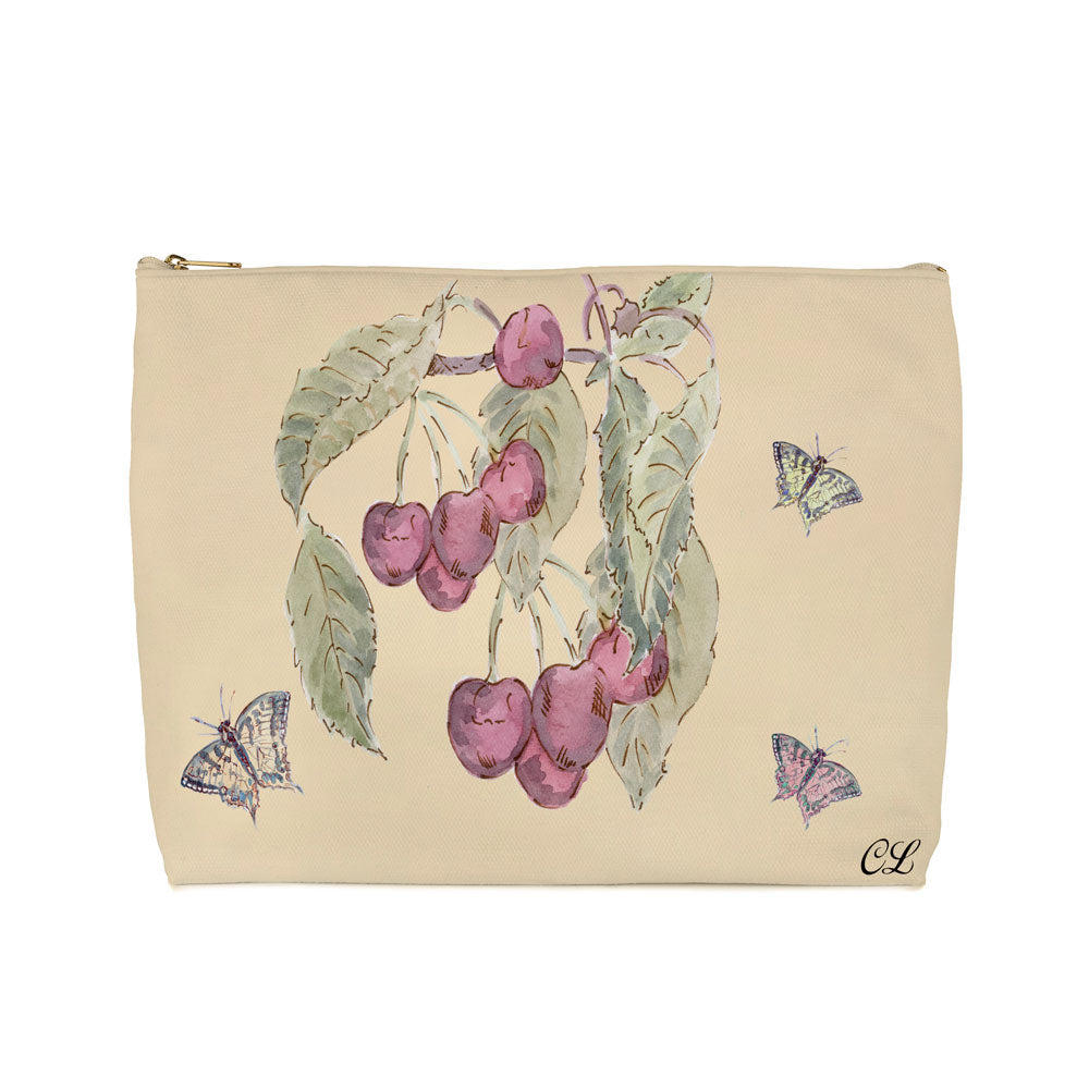 Cherries Cosmetic Bag