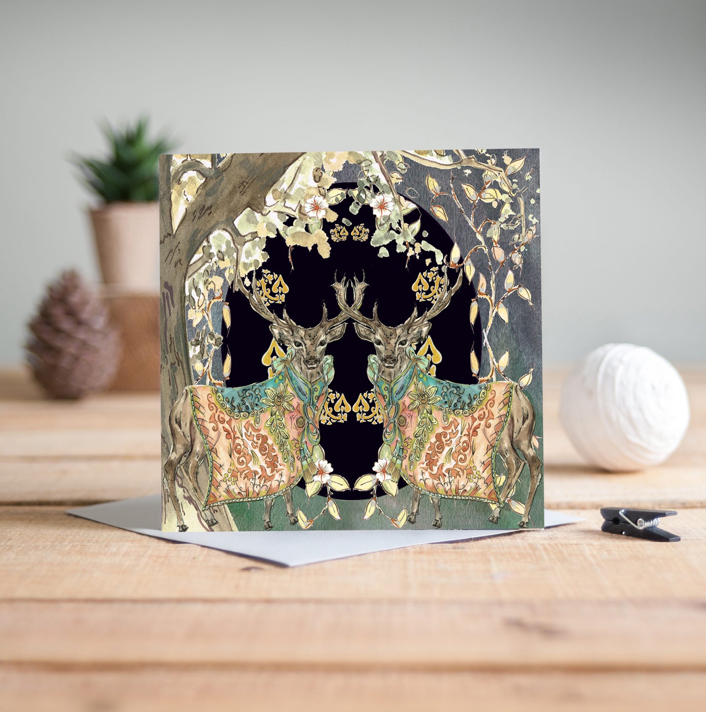 The Stags Greeting Card - Pack of 6