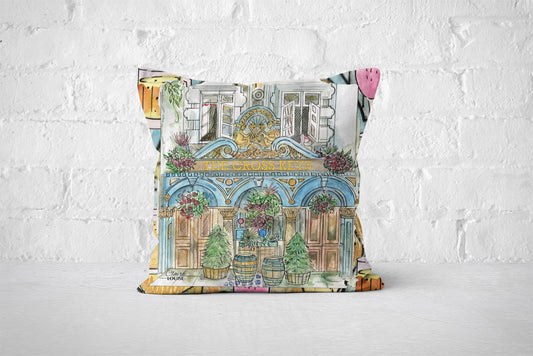 The Cross Keys Pub Cushion