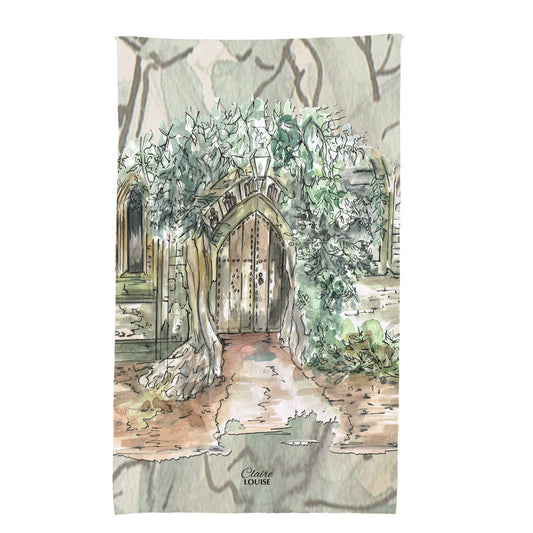 The North Porch Tea Towel