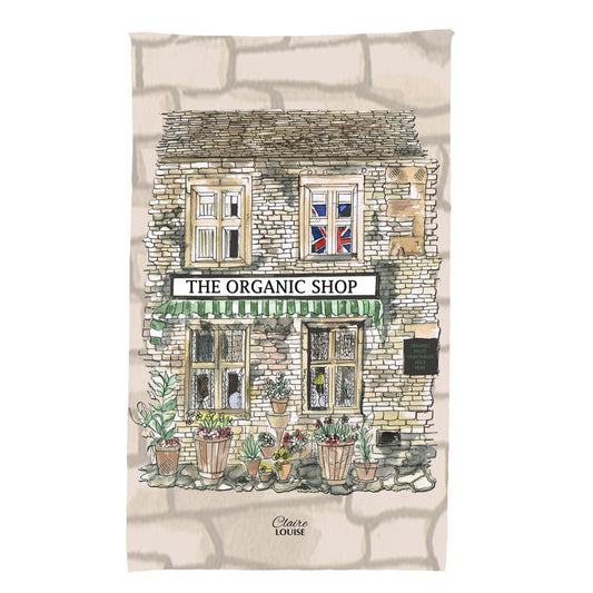 The Organic Shop Tea Towel