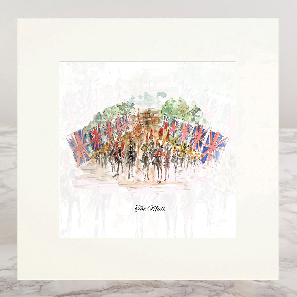 The Mall Mounted Print