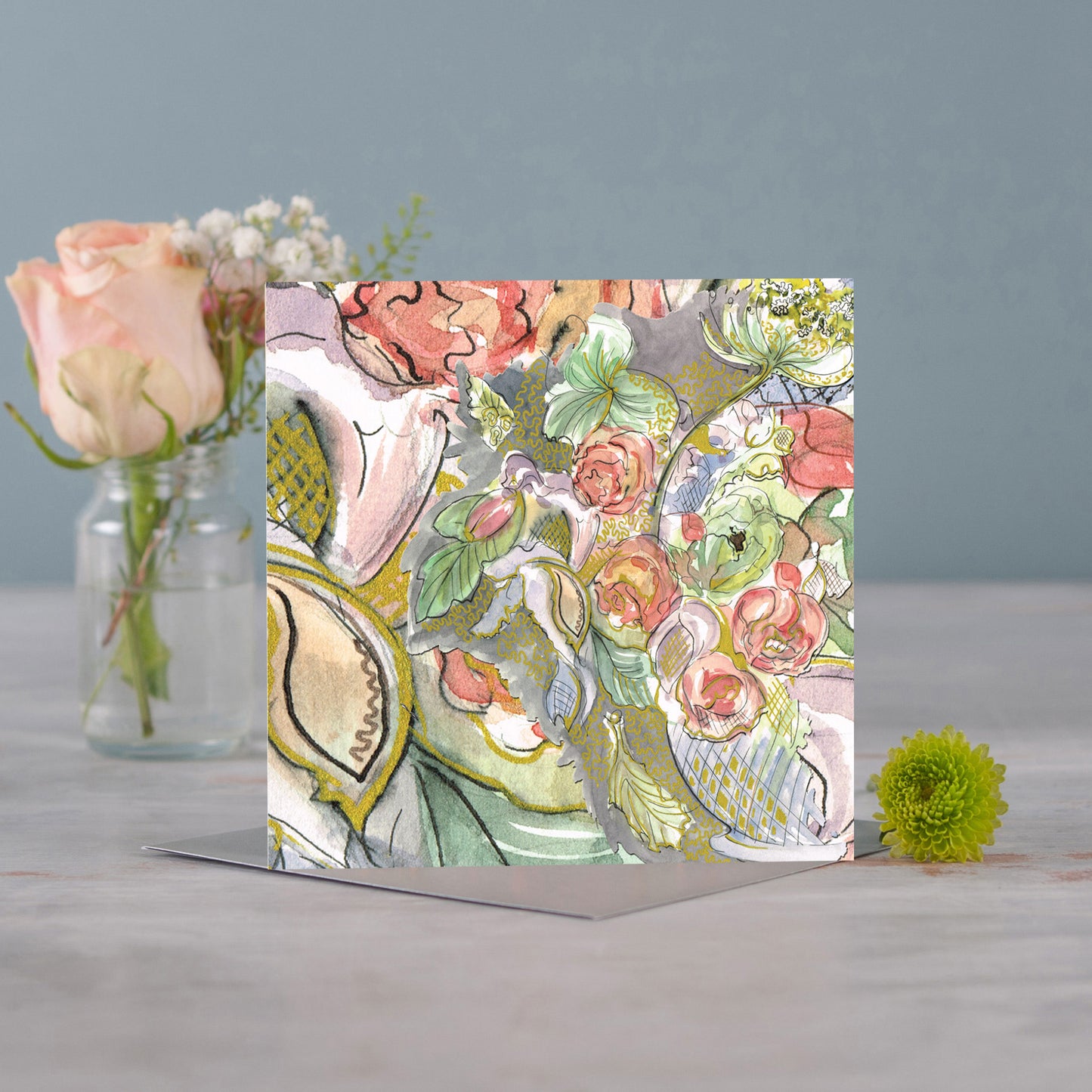 Heirloom Lilac Bloom Greeting Card - Pack of 6