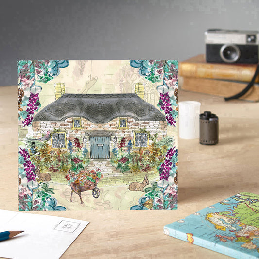 The English Cottage Garden Greeting Card - Pack of 6