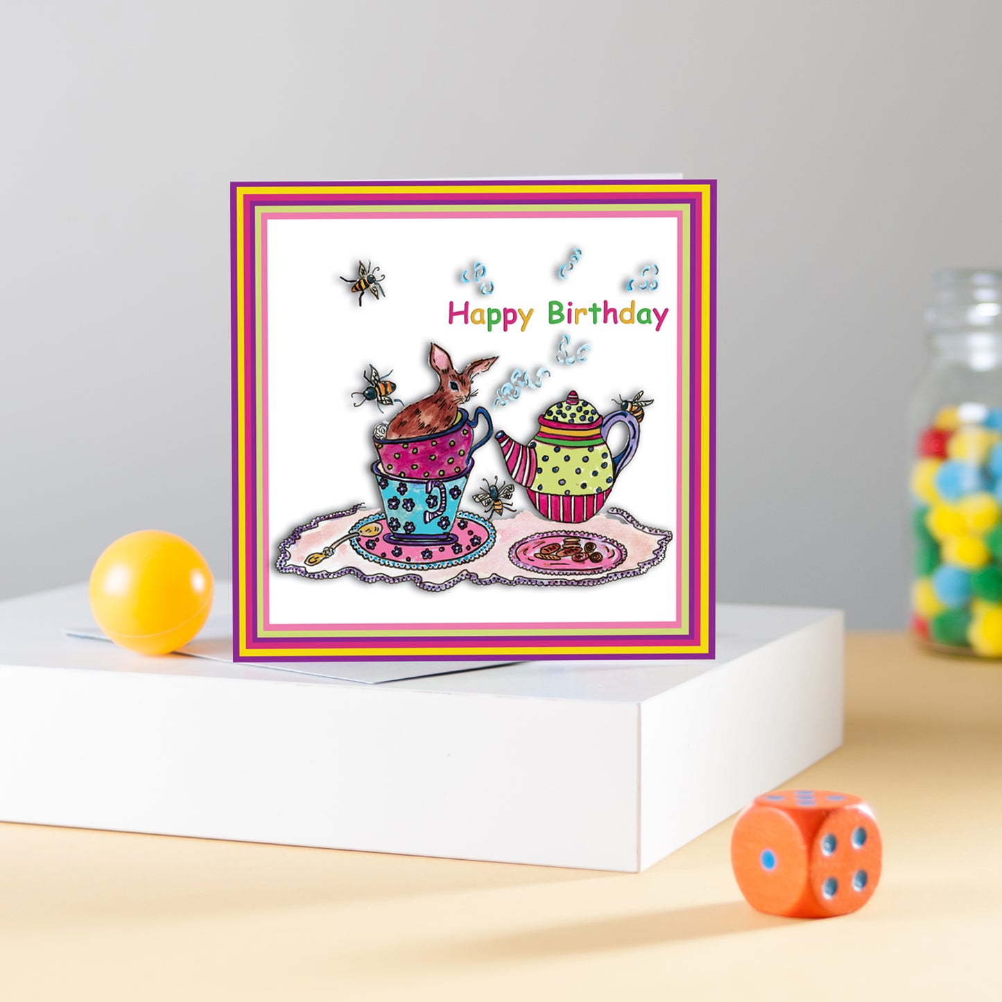 The Tea Party Greeting Card - Pack of 6