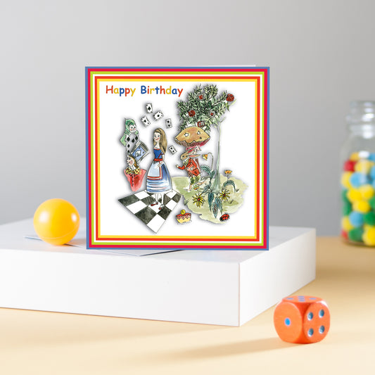Alice In Wonderland Greeting Card - Pack of 6